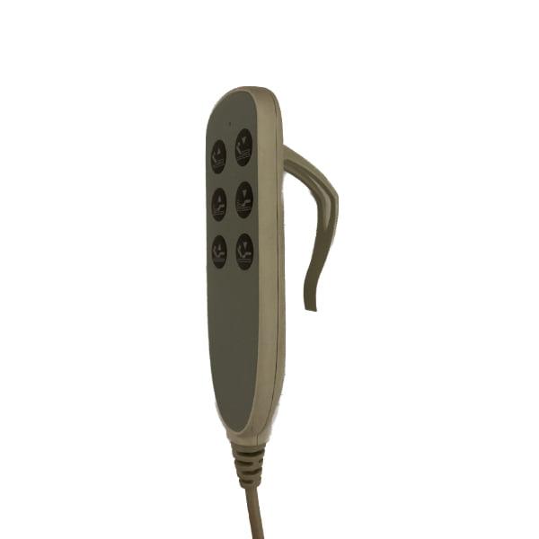 ریموت کنترل دو شکن تخت بیمارستانی (ریچمت) مدل (3512)